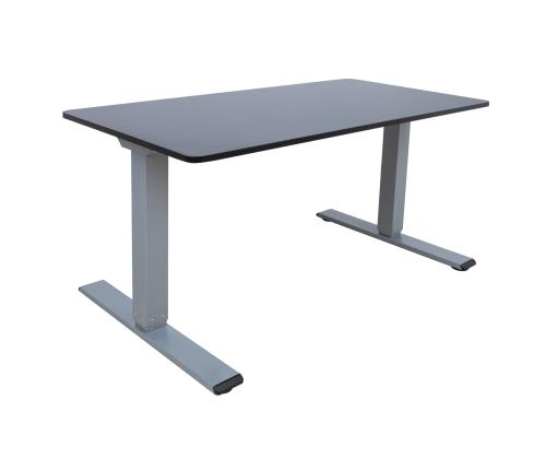 Säädettävä pöytä ERGO OPTIMAL 2-moottori 140x80cm, musta