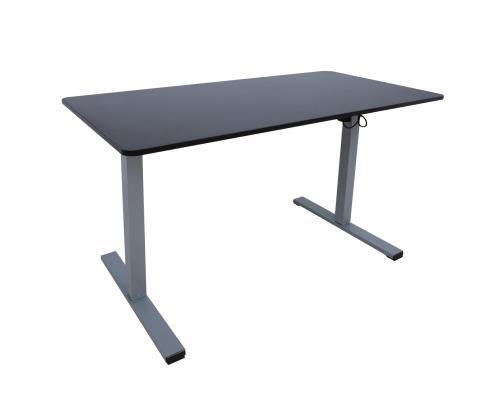 Säädettävä pöytä ERGO OPTIMAL 1 moottorilla 120x60cm, musta