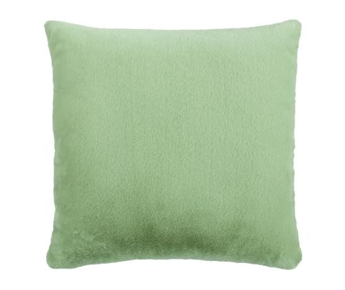 Tyyny SOFT ME 60x60cm, vetoketjullinen, vaaleanvihreä, 100% polyesteri, kangas 586