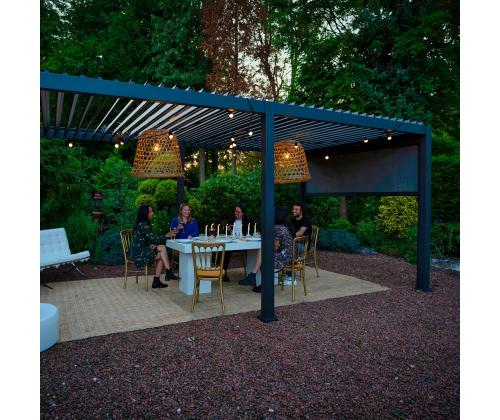 Katos MIRADOR 3x6xH2,5m, tummanharmaa