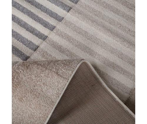 Matto DIXIE CARVED-5, 100x150cm, harmaa/beige