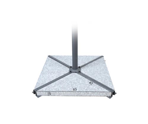 Auringonsuojakivet 4kpl/56kg, graniitti