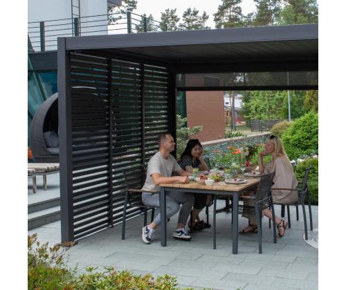 Katos MIRADOR 3x6xH2,5m, tummanharmaa