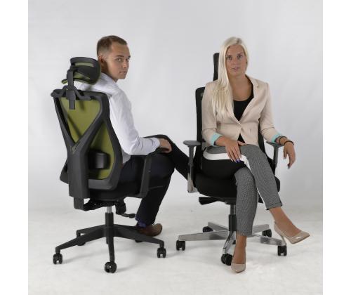 Työtuoli MIKE 64x65xH110-120cm, musta