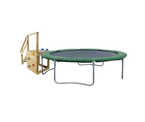 Trampoliini D304cm, vihreä reuna
