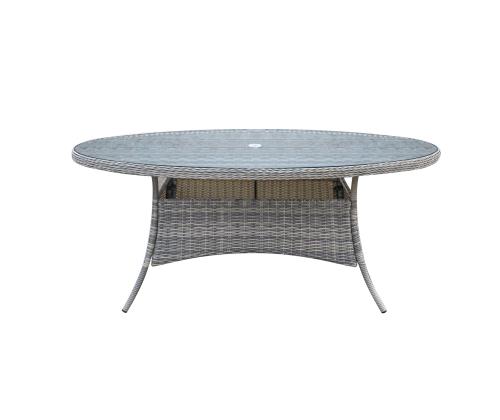 Pöytä TRENTO 180x100xK73cm, vaaleanharmaa