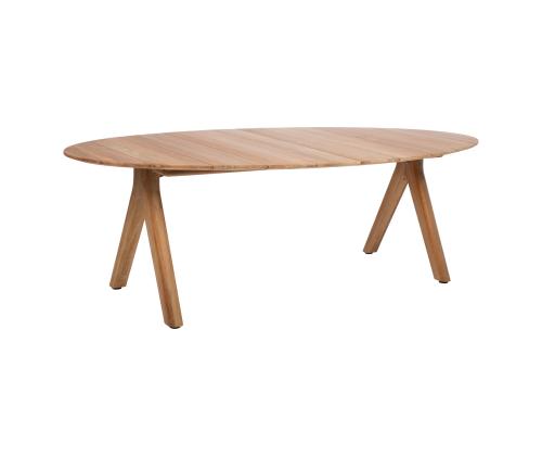 Pöytä TAHITI 240x110xH76cm, teak-puuta