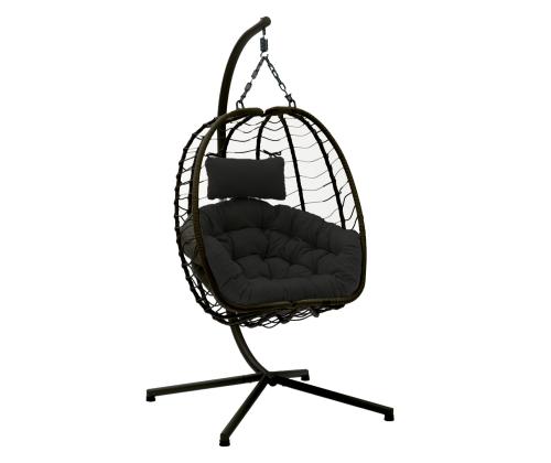 Kylkituoli GRANVIN 92x98xH189cm, tummanharmaa