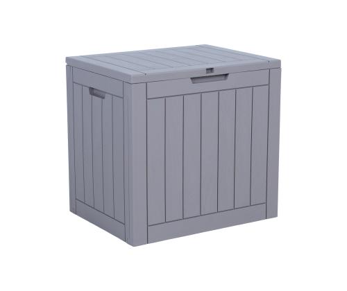 Säilytyslaatikko PORTOLA 56x43xH53cm/118L, harmaata muovia