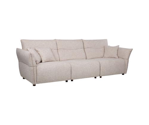 Sohva CALLA 4-istuttava 284x100xH92cm, kauranvalkoinen, kauranvalkoinen