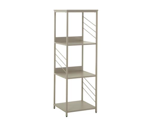 Hylly DIMITRA 40x40x124cm, harmaa