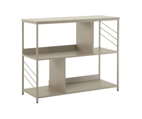 Hylly DIMITRA 100x40x83,5cm, harmaa