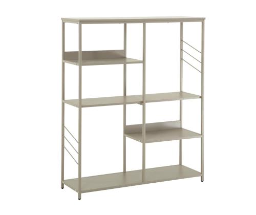 Hylly DIMITRA 100x30x124cm, harmaa