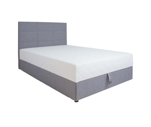 Mannermainen sänky LEIKO 140x200cm, harmaa