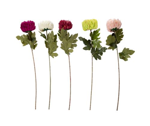 Tekokukka FLOWERLY H74cm, krysanteemi, sekoitus