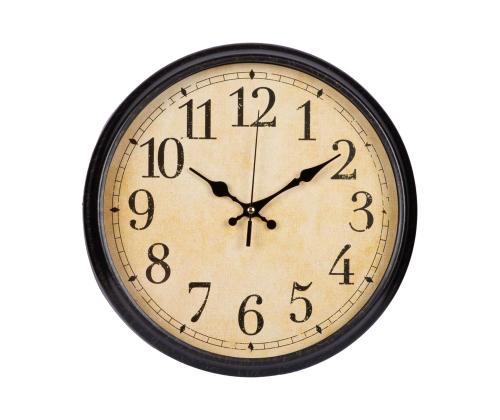 Tina kello ZINT D30cm, ruskea