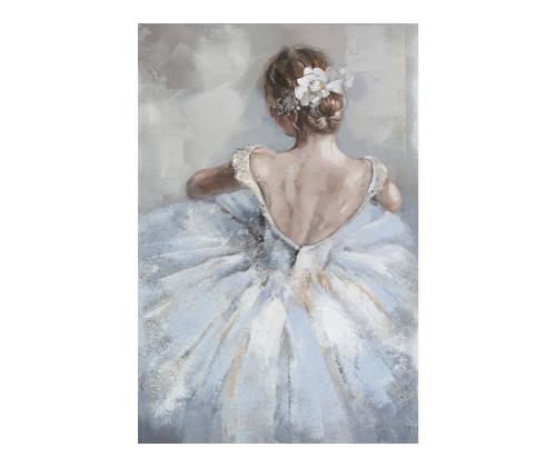Öljyvärimaalaus 80x120cm, ballerina