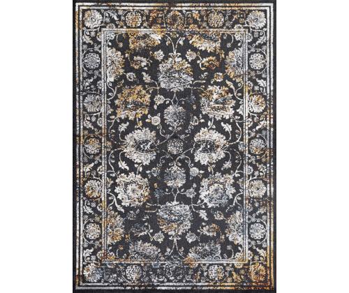 Matto DARLY-6, 200x285cm, musta/beige