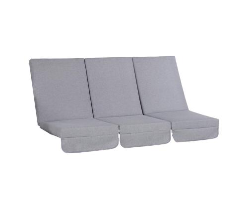 Keinutyynyt MONTREAL 114x52x9cm, harmaa, kangas 468, 100% polyesteri