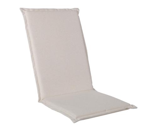 Tuolipäällyste SUMMER 48x115x4,5cm, luonnonvalkoinen, 100% polyesteri, kangas 467