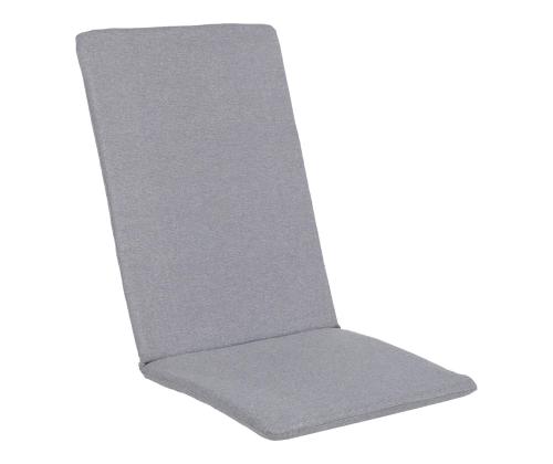 Tuolin päällinen selkänojalla SIMPLE GREY 48x115x3cm, kangas 468, 100% polyesteriä