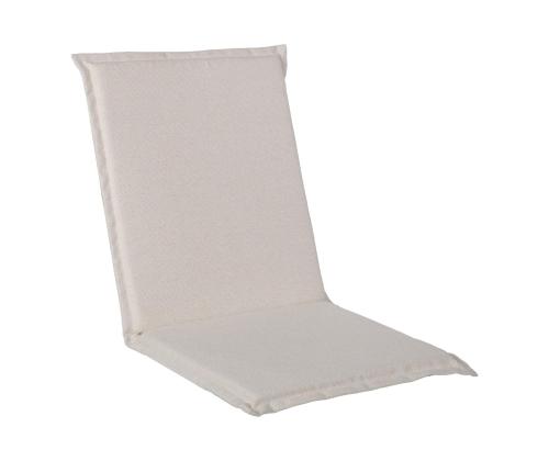 Tuolipäällinen SUMMER 42x90x3cm, luonnonvalkoinen, 100% polyesteri, kangas 467