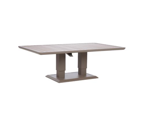 Pöytä MARENDA 150x90xH52-75cm, harmaa beige