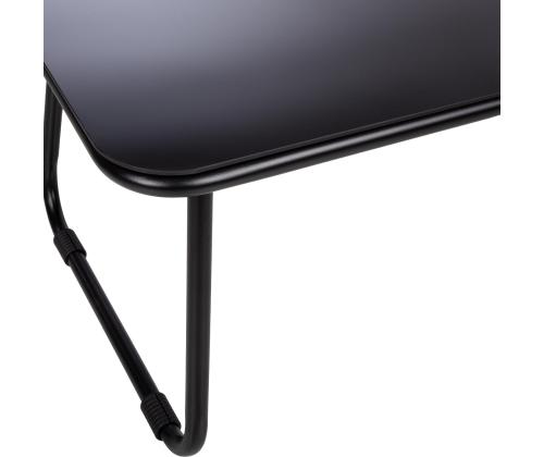 Puutarhakalustesarja MACOS pöytä, sohva ja 2 tuolia, harmaa/musta