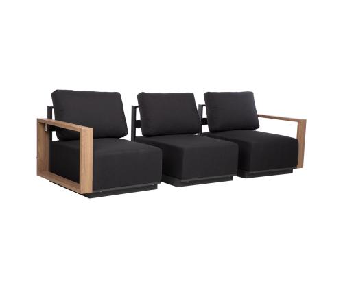 Sohvamoduuli FULLER 68x89xH70,5cm, tummanharmaa