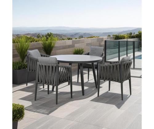 Työkalu BRISTOL 61,5x62,5xH77cm, harmaa