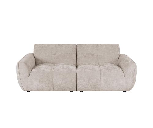 Sohva DAMALI 3-istuttava 224x96xH81cm, vaaleanruskea