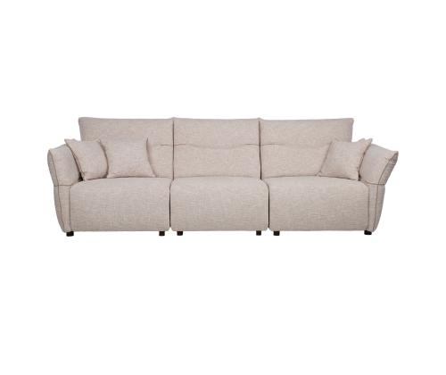 Sohva CALLA 4-istuttava 284x100xH92cm, kauranvalkoinen, kauranvalkoinen