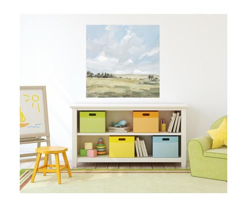 Öljymaalaus 60x60cm, kesämaisema