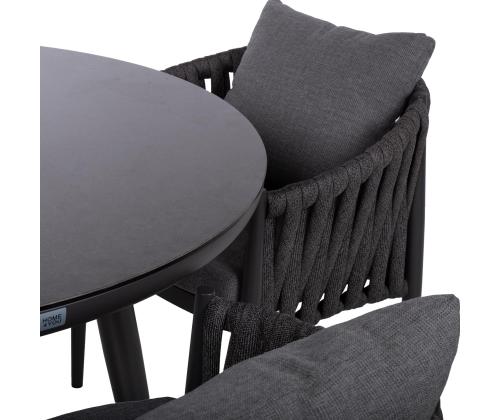 Puutarhakalustesarja BRISTOL pöytä ja 4 tuolia