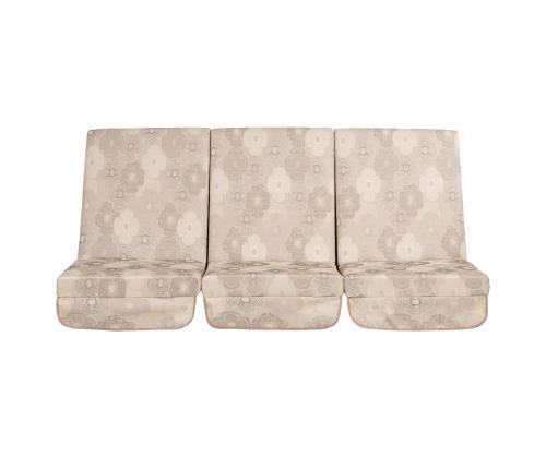 Keinutyynyt MONTREAL 114x52x9cm, beigen väriset renkaat, kangas 110, 100% polyesteri