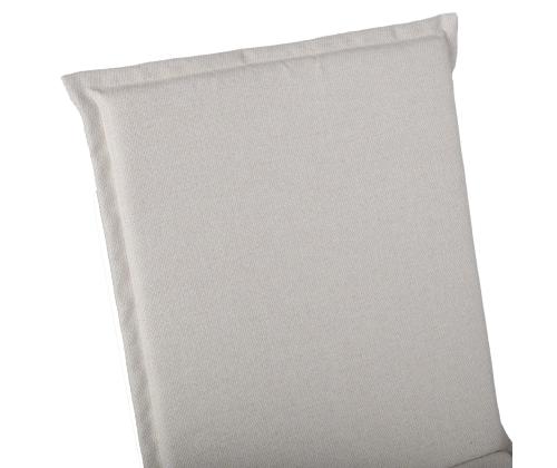 Tuolipäällinen SUMMER 42x90x3cm, luonnonvalkoinen, 100% polyesteri, kangas 467