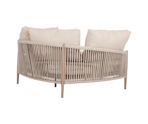 Sohva MEDINA 163,5x135xH71,5cm, beige väri