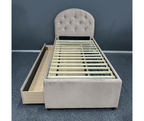 Sänky LARA 90x205cm, ilman patjaa, samppanjaa