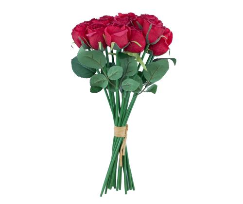 Tekokukka FLOWERLY 18kpl ruusut kimppu, mix