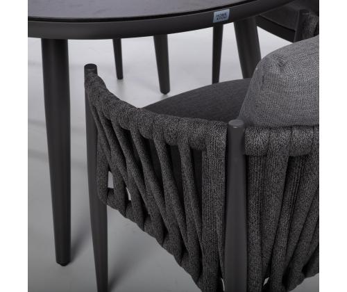 Puutarhakalustesarja BRISTOL pöytä ja 4 tuolia