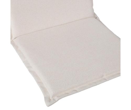 Tuolipäällyste SUMMER 48x115x4,5cm, luonnonvalkoinen, 100% polyesteri, kangas 467