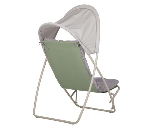 Nojaistuin PIPER kuomulla, beige