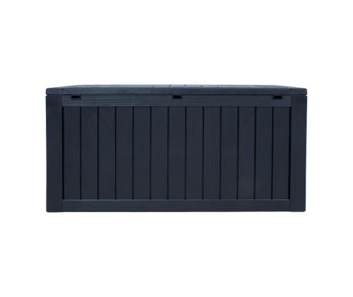 Säilytyslaatikko BOMM 117,5x47,5xH59cm/300L, musta muovi