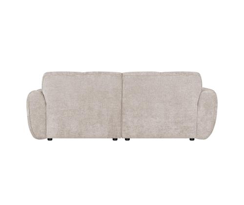 Sohva DAMALI 3-istuttava 224x96xH81cm, vaaleanruskea