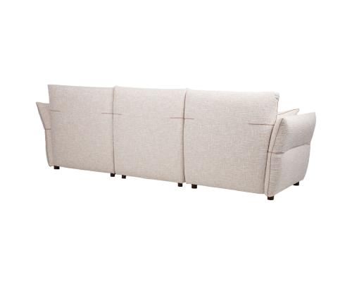 Sohva CALLA 4-istuttava 284x100xH92cm, kauranvalkoinen, kauranvalkoinen