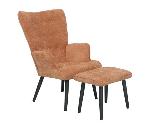 Nojatuoli MATEO ruosteenruskea