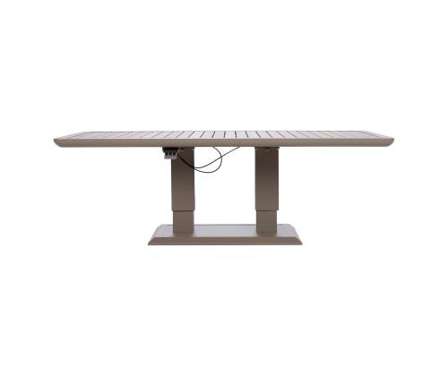 Pöytä MARENDA 150x90xH52-75cm, harmaa beige