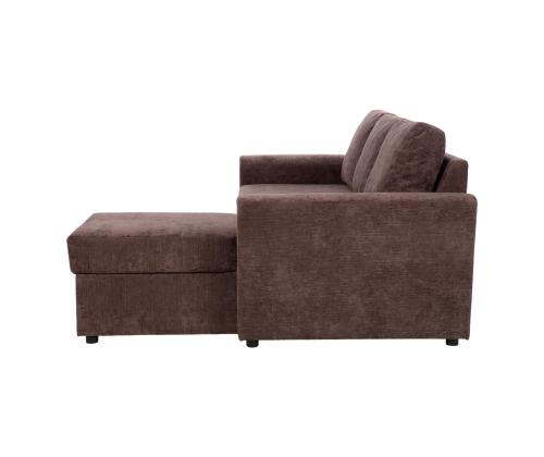 Kulmasohva INGA 217x92/160xH92cm, ruskea