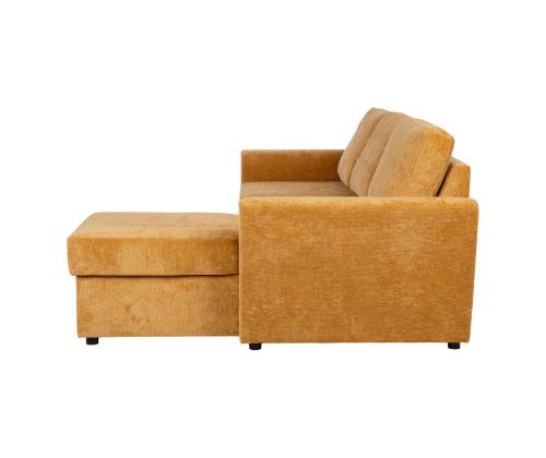 Kulmasohva INGA 217x92/160xH92cm, keltainen