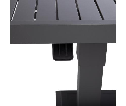 Puutarhakalustesarja BRISTOL pöytä, sohva ja 2 tuolia, harmaa